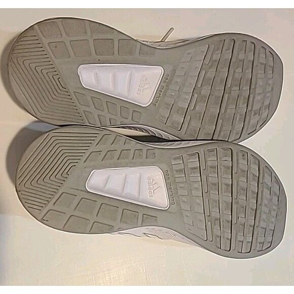 NWOB Adidas Sneaker Womens 9M White Run Falcon 2 Lace Up Running Shoes Comfort - Picture 5 of 5